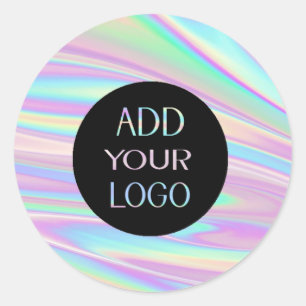 Holography Unicorn Classic Round Sticker