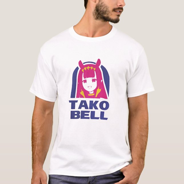 Hololive EN Ninomae Inanis Tako Bell T-Shirt (Front)