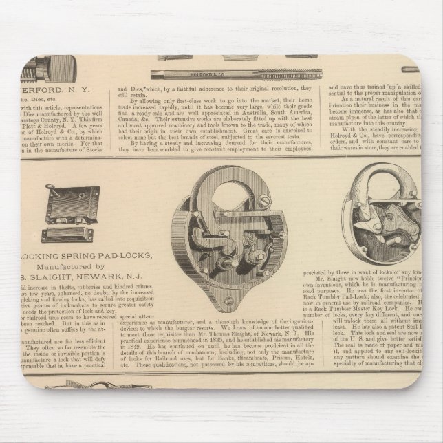 Holroyd and Company Mouse Mat (Front)