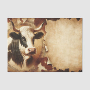 Holstein Bull 1 Tissue Paper
