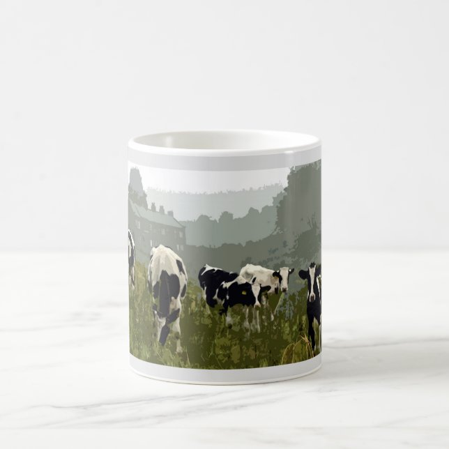 Holstein calves mug (Center)