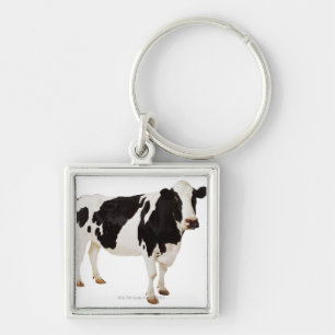 Holstein cow (Bos taurus) Key Ring