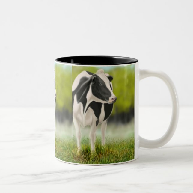 Holstein Cow Mug (Right)
