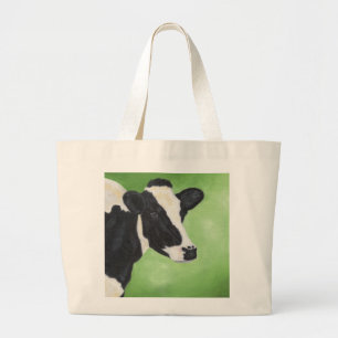 Holstein cow shopping bag