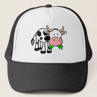 Holstein cow trucker hat
