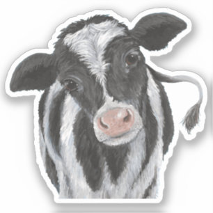 Holstein Cow Vinyl Sticker