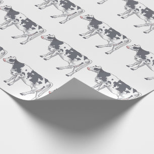 Holstein Cow Wrapping Paper