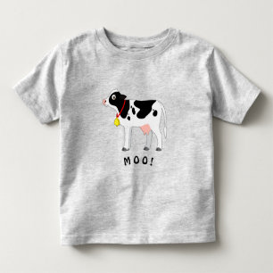Holstein Cows Go Moo! Toddler T-Shirt