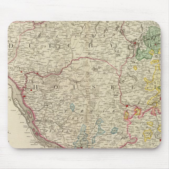 Holstein, Germany Mouse Mat (Front)