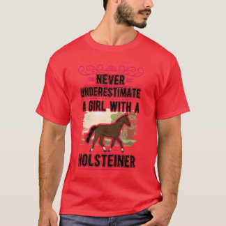 Holstein Horse Girl gift T-Shirt