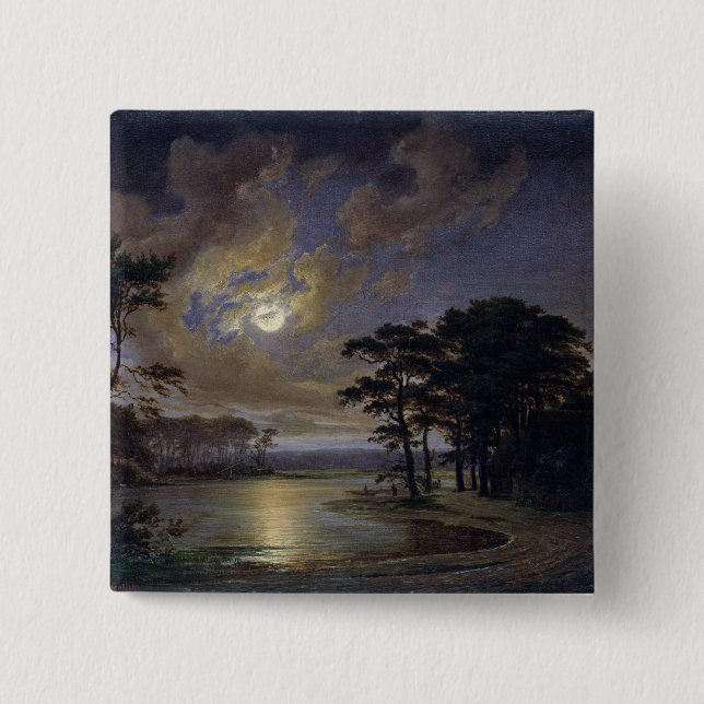 Holstein Sea - Moonlight, 1847 15 Cm Square Badge (Front)