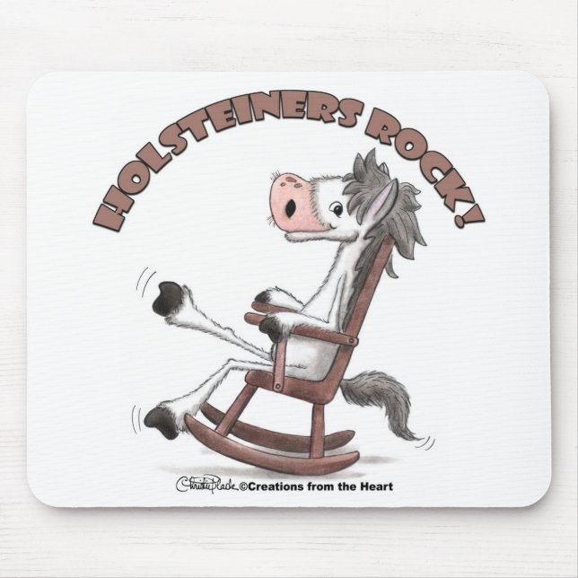 Holsteiners Rock! Mouse Mat (Front)