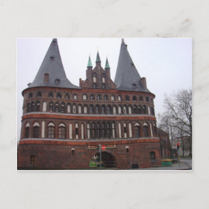 Holsten Gate -  Lubeck Germany Postcard