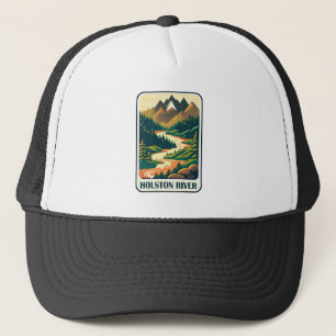 Holston River Tennessee Colours Trucker Hat