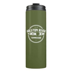 Holston River Tennessee Kayaking Thermal Tumbler