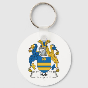 Holt Family Crest Key Ring