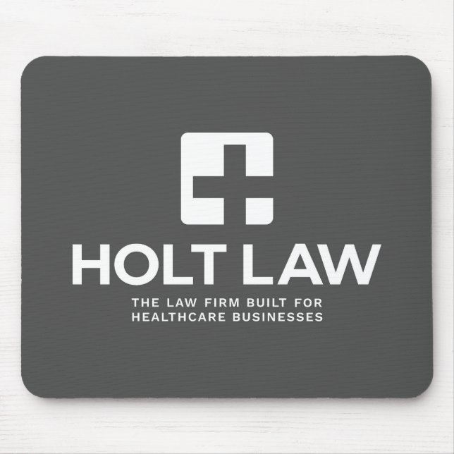 Holt Law Grey Mouse Mat (Front)