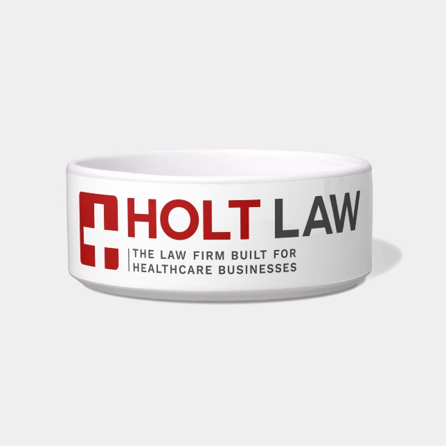 Holt Law Pet Bowl (Front)