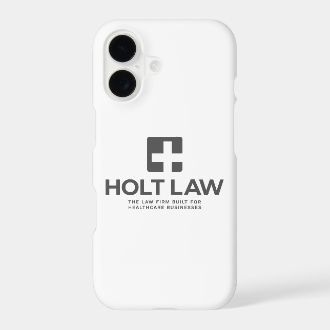 Holt Law Phone Case (Grey) (Back)