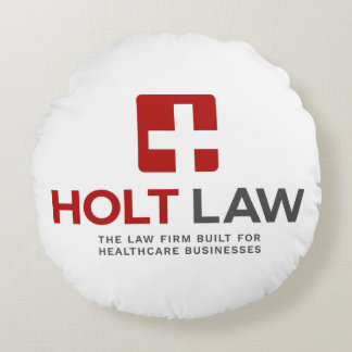 Holt Law Round Pillow