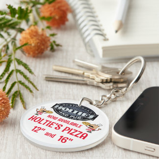 HOLTIES PIZZA KEY RING