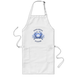 Holts Landing Blue Crab Long Apron