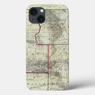 Holt's New Map, Wyoming iPhone 13 Case