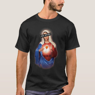 Holy Aperoli Mother Maria Holding a Glass of Wine T-Shirt