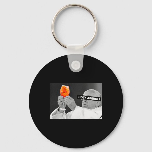 Holy Aperoli X Pe Drip X Francis Spritz Club New  Key Ring (Front)