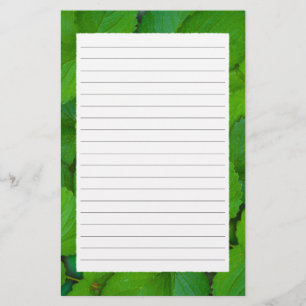 Holy Basil Tulsi Green Mint Leaves Stationery