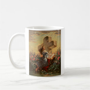 Holy Bible and Cross Coffee Mug