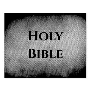 Holy Bible Christian Rubber Stamp