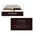 Holy Bible, Christianity, Religious Business Card