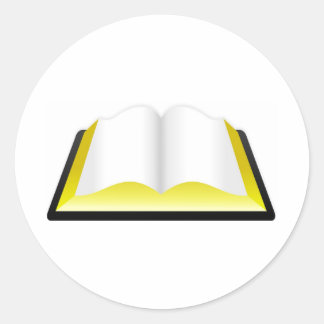 Holy Bible Classic Round Sticker