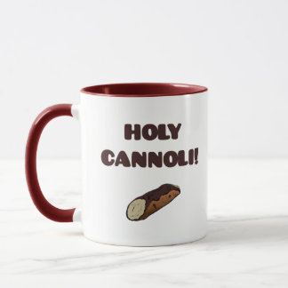 Holy Cannoli Funny Food Italian Mug