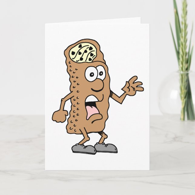 Holy Cannoli You're Having Another Birthday Card (Front)