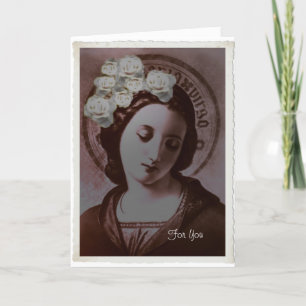 Holy Card Greeting Card