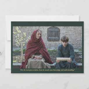 Holy Card Saint Ludmila with Wenceslaus
