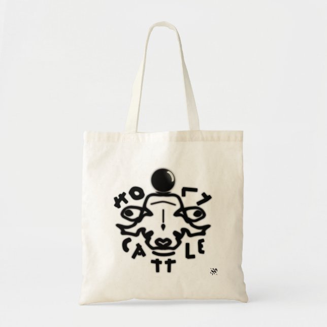 Holy Cattle Tote Bag (Front)