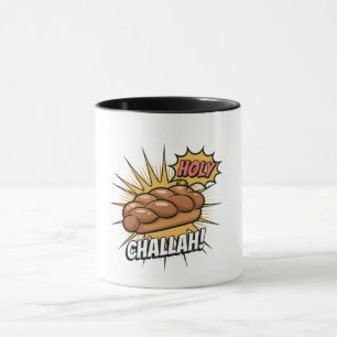 Holy Challah Funny Jewish Hanukkah Jew  Mug