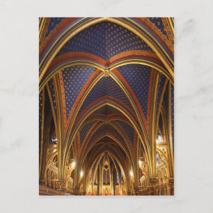 Holy Chapel Paris Postcard