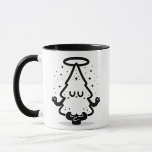 Holy Chrismaroly Mug – Funny Meditating Christmas 