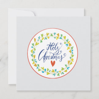 holy Christmas card