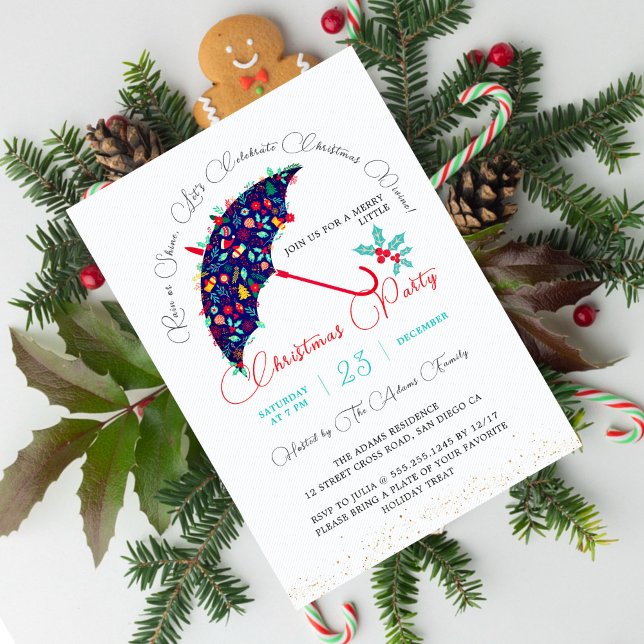Holy Christmas  New Year Shower Brunch Party Invitation (Creator Uploaded)