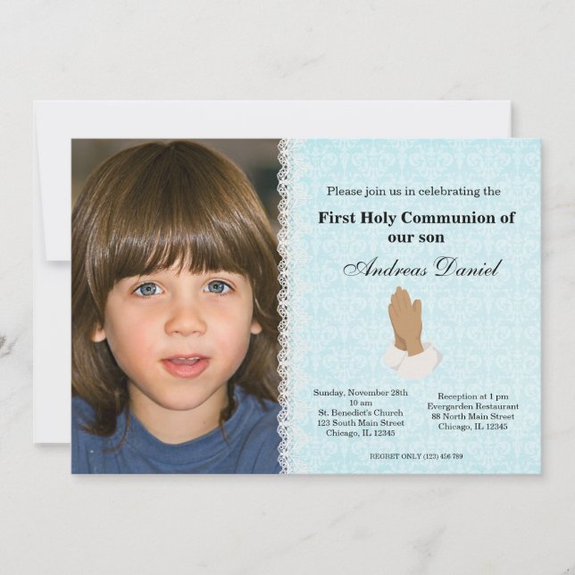 Holy Communion Invitation (Front)