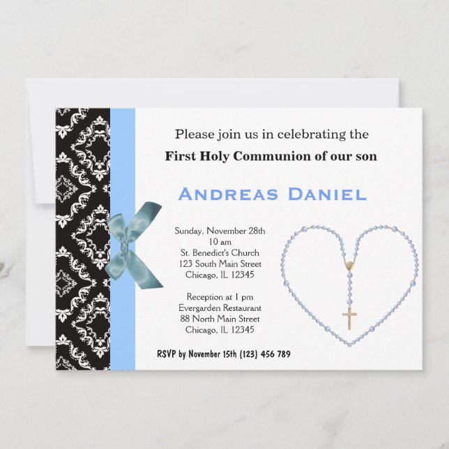 Holy Communion Invitation (Front)