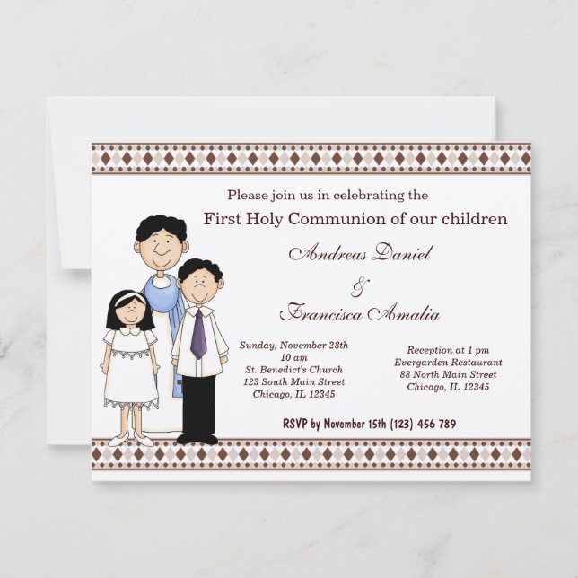 Holy Communion Invitation (Front)