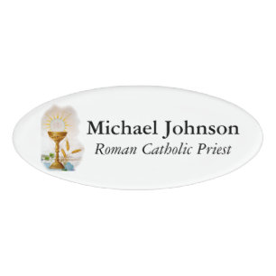 Holy communion name tag
