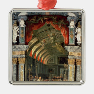 Holy Communion of Charles II Metal Tree Decoration