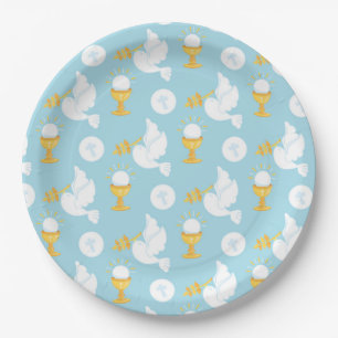 Holy Communion Paper Plate